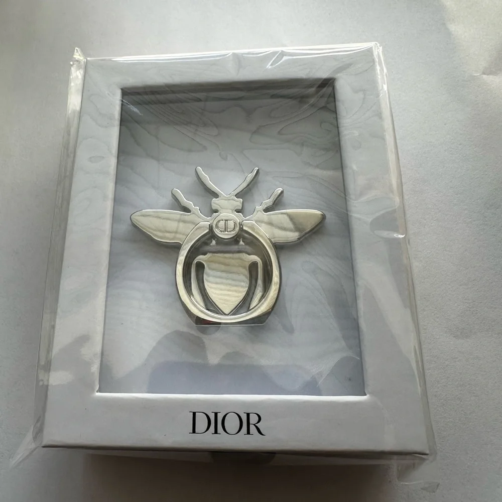 Dior Metallic Bee  Phone Ring